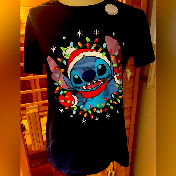 BNWT STITCH CHRISTMAS SHIRT - Picture 2 of 5